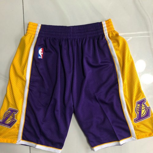 NBA Lakers 2009-10 authentique shorts Violet